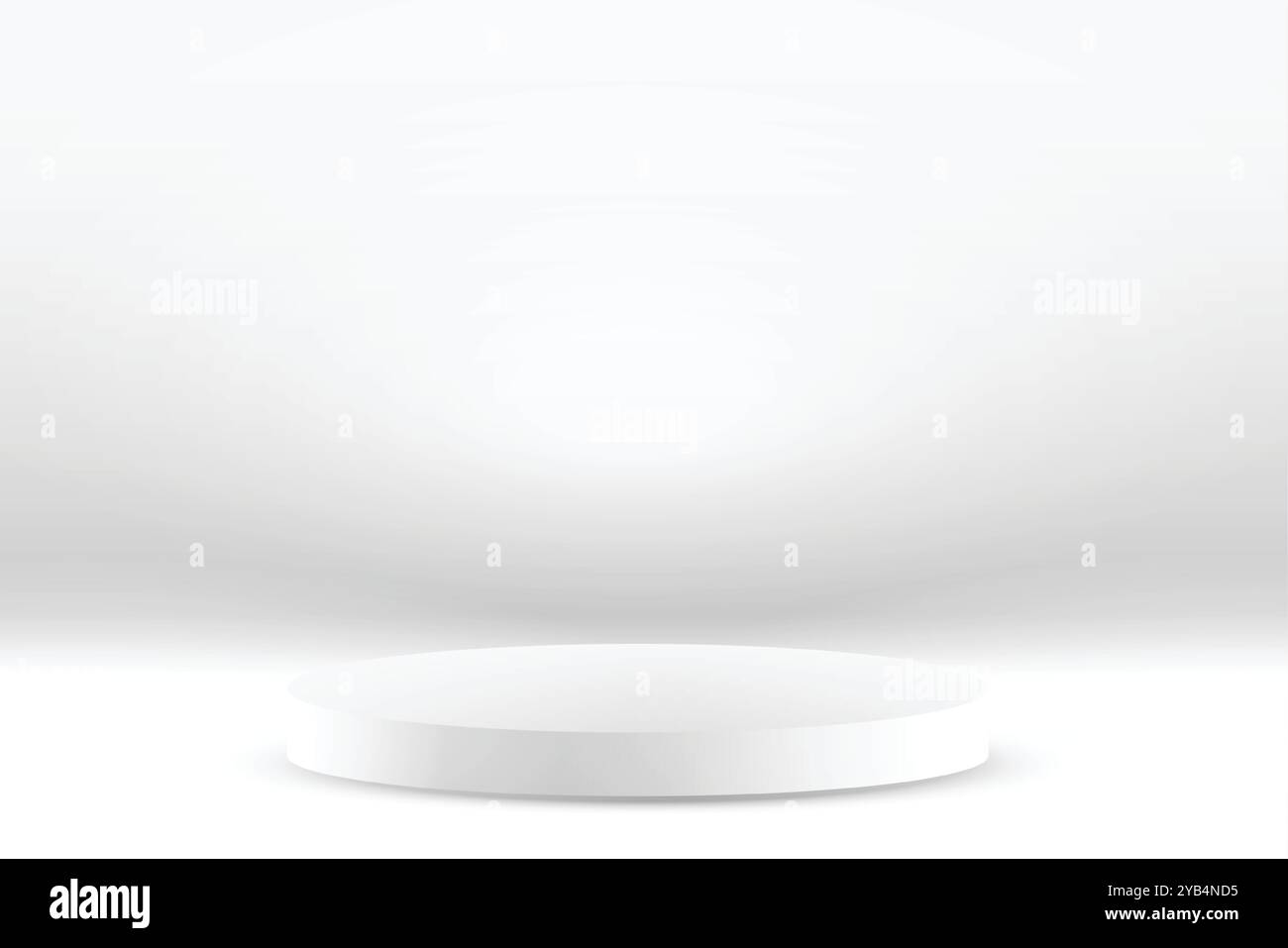 white studio background with podium display platform Stock Vector Image ...