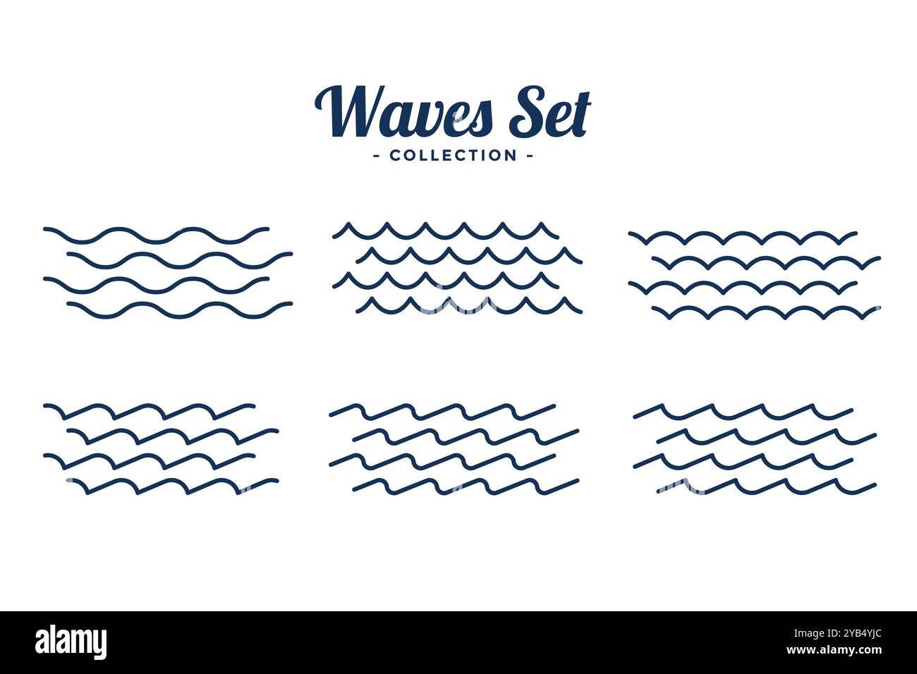 Sea ocean waves different Cut Out Stock Images & Pictures - Alamy
