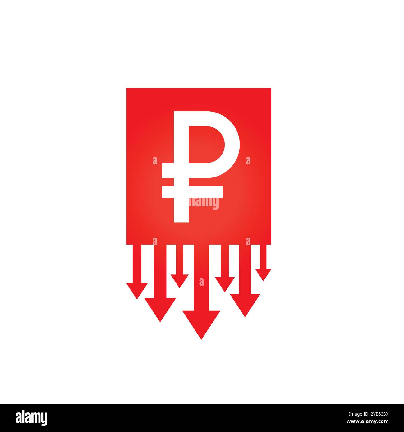 Banking concept arrow transaction Cut Out Stock Images & Pictures - Alamy