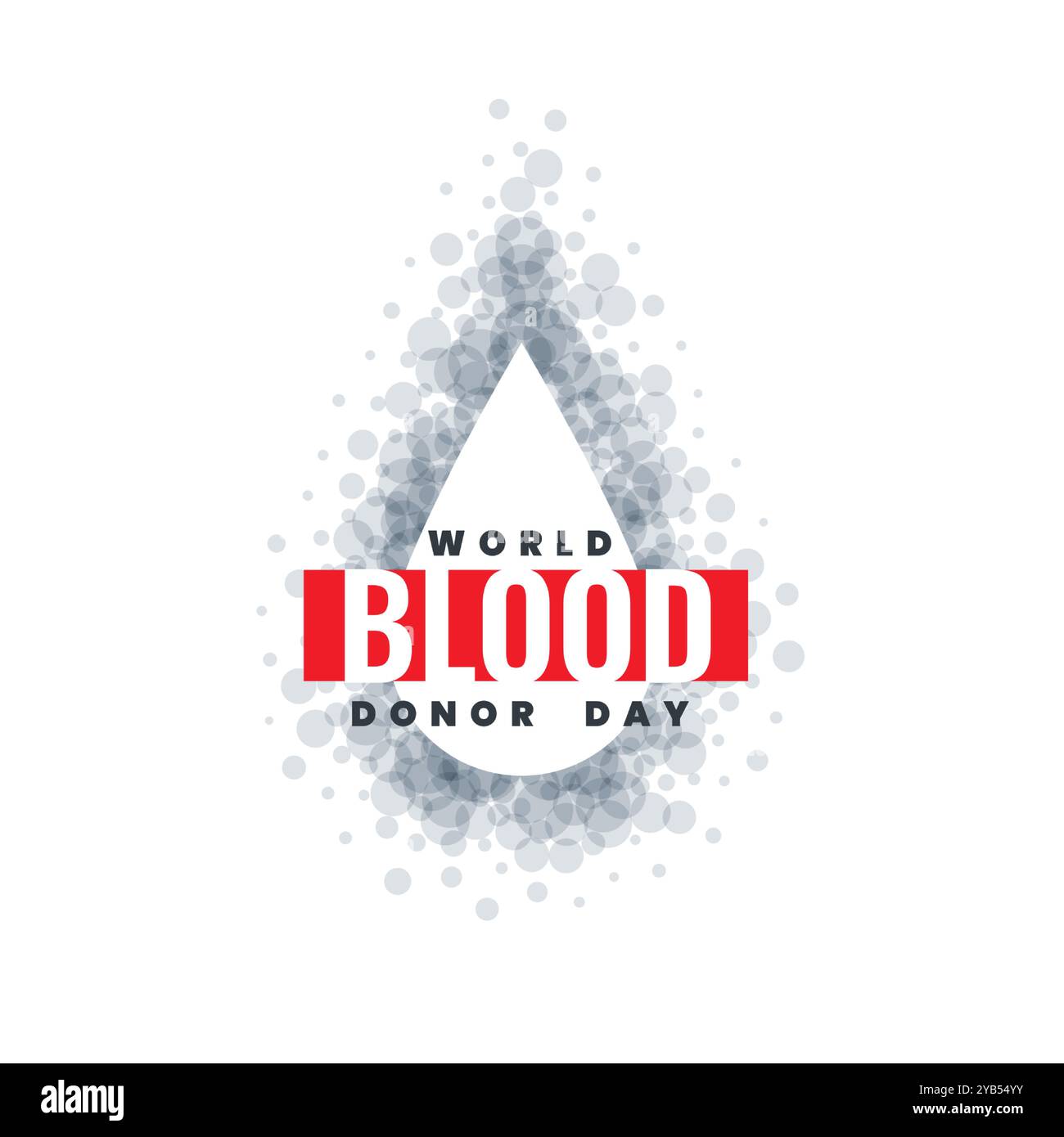world blood donor day concept banner design Stock Vector Image & Art ...