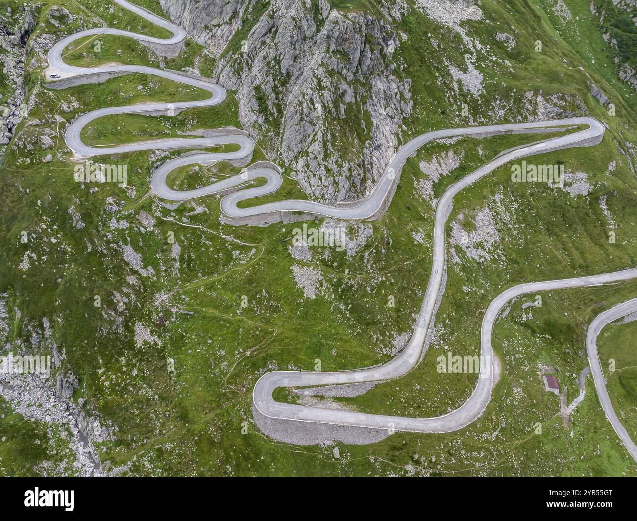 La Tremola World famous Serpentine Road Through The Val Tremolo Road 