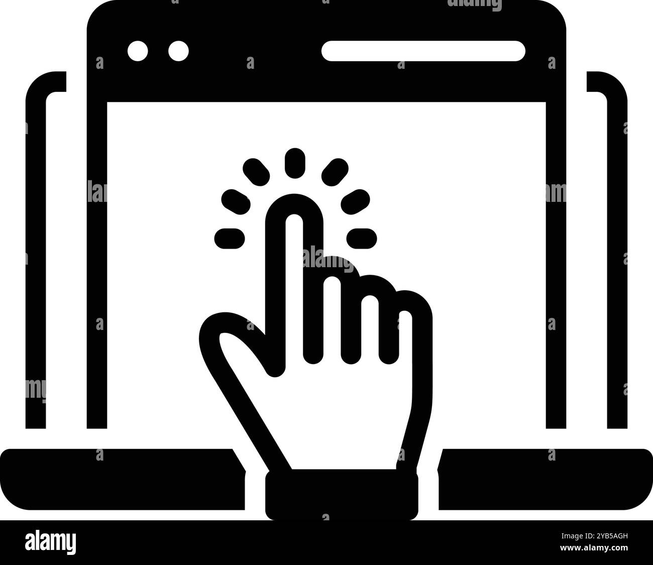 Website interaction hi-res stock photography and images - Alamy
