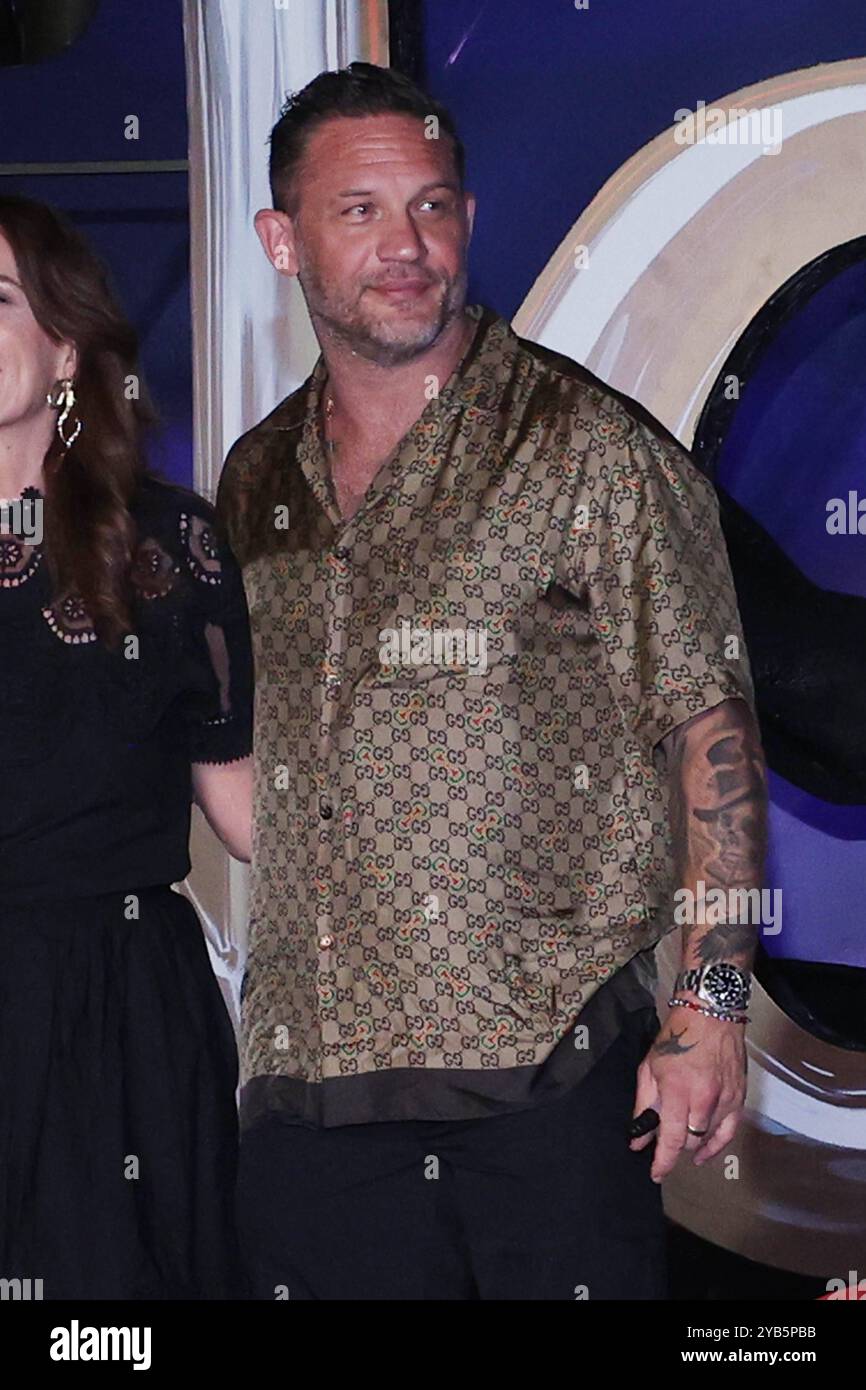 Venom: The Last Dance Red Carpet Tom Hardy attends the black carpet fan