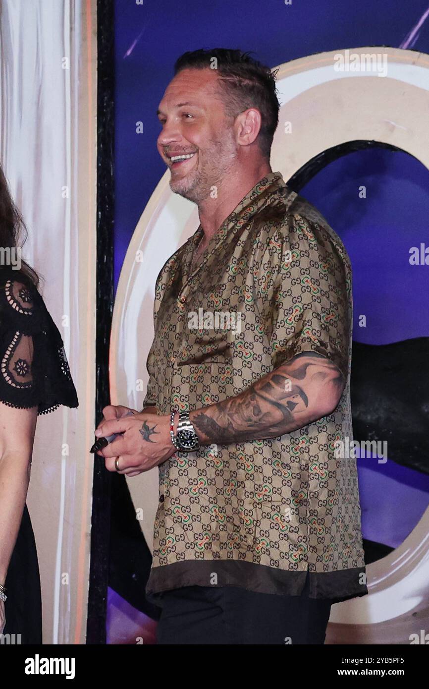 Venom: The Last Dance Red Carpet Tom Hardy attends the black carpet fan