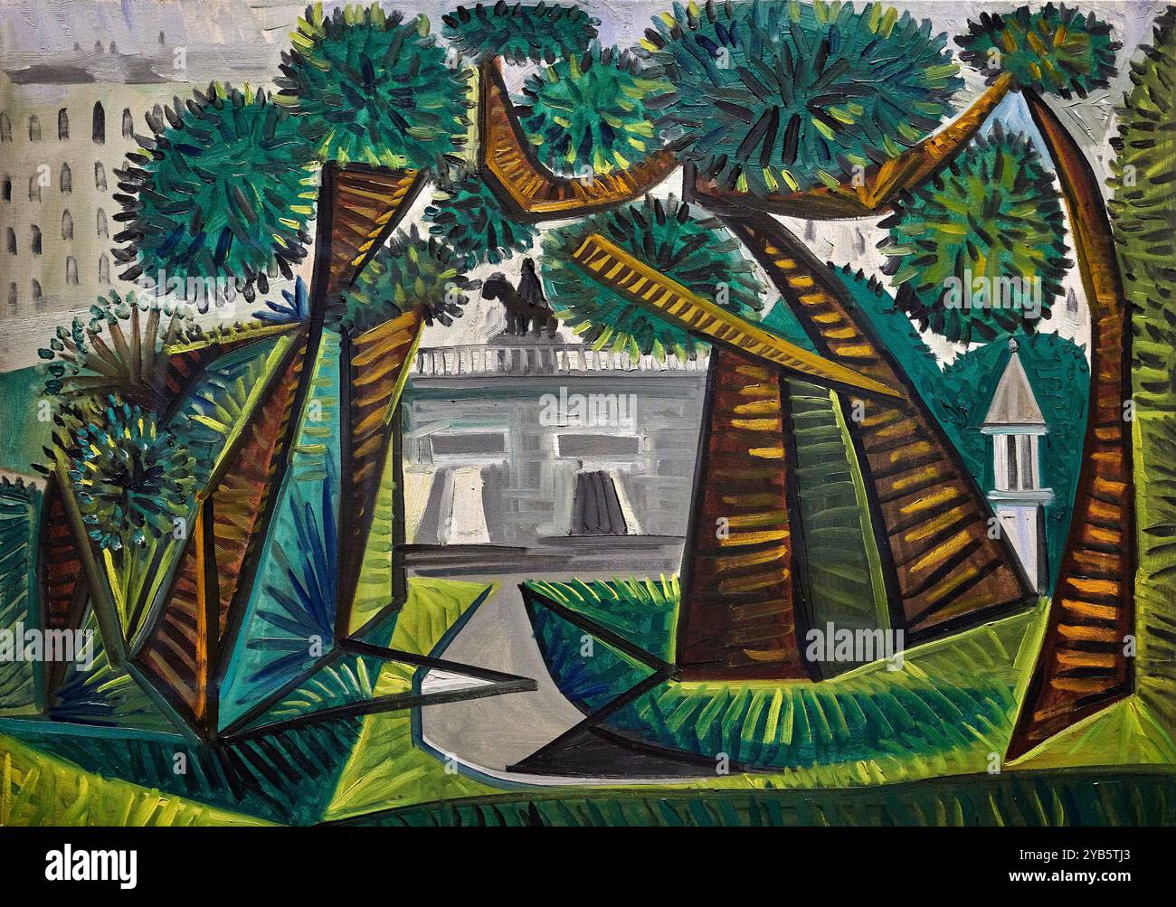Le Vert Galant - olio su tela - Pablo Picasso - 1943 - Pargi, Musee national Picasso Stock Photo