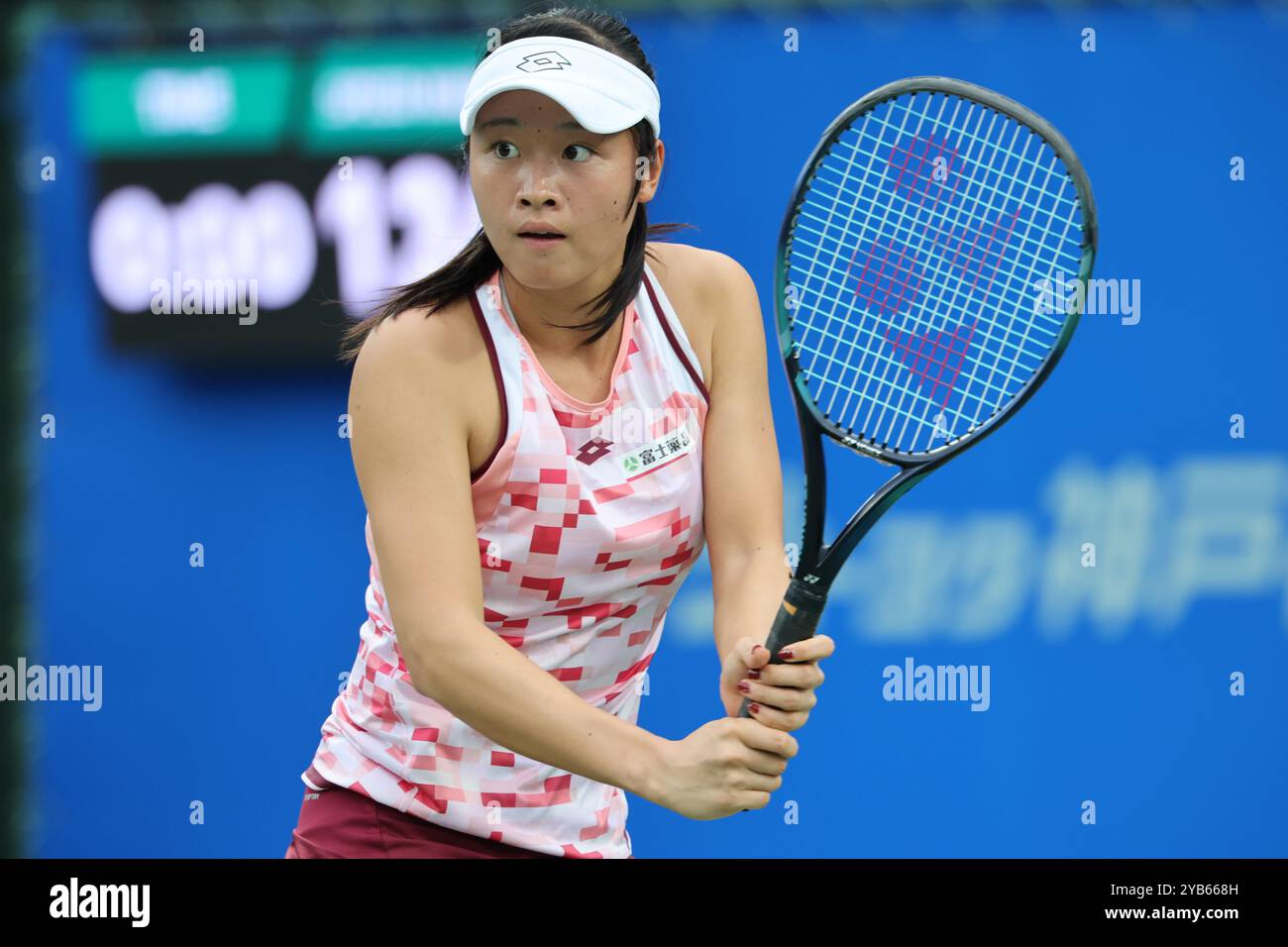 Osaka, Japan. 17th Oct, 2024. Sara Saito (JPN) Tennis : Women's Singles Round 16 at Morita Tennis Center Utsubo during Kinoshita Group Japan Open Tennis Championships 2024 in Osaka, Japan . Credit: SportsPressJP/AFLO/Alamy Live News Stock Photo