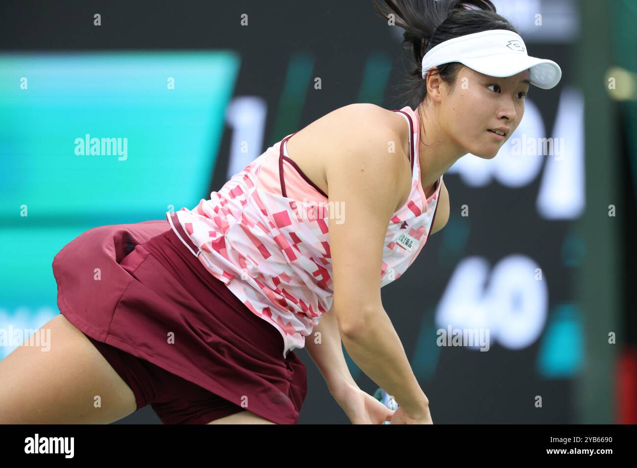 Osaka, Japan. 17th Oct, 2024. Sara Saito (JPN) Tennis : Women's Singles Round 16 at Morita Tennis Center Utsubo during Kinoshita Group Japan Open Tennis Championships 2024 in Osaka, Japan . Credit: SportsPressJP/AFLO/Alamy Live News Stock Photo