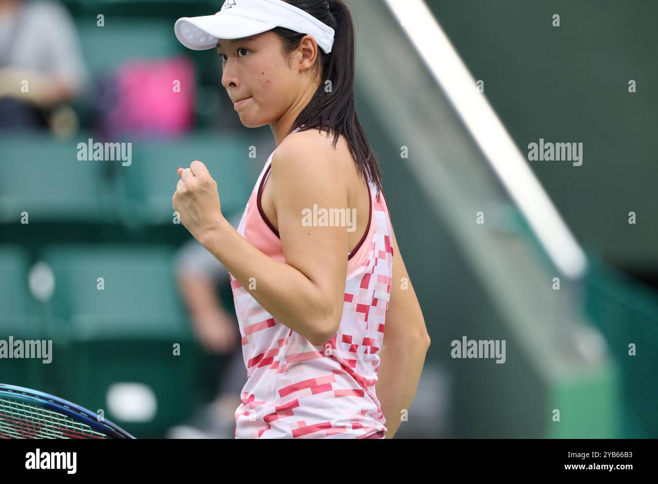 Osaka, Japan. 17th Oct, 2024. Sara Saito (JPN) Tennis : Women's Singles Round 16 at Morita Tennis Center Utsubo during Kinoshita Group Japan Open Tennis Championships 2024 in Osaka, Japan . Credit: SportsPressJP/AFLO/Alamy Live News Stock Photo