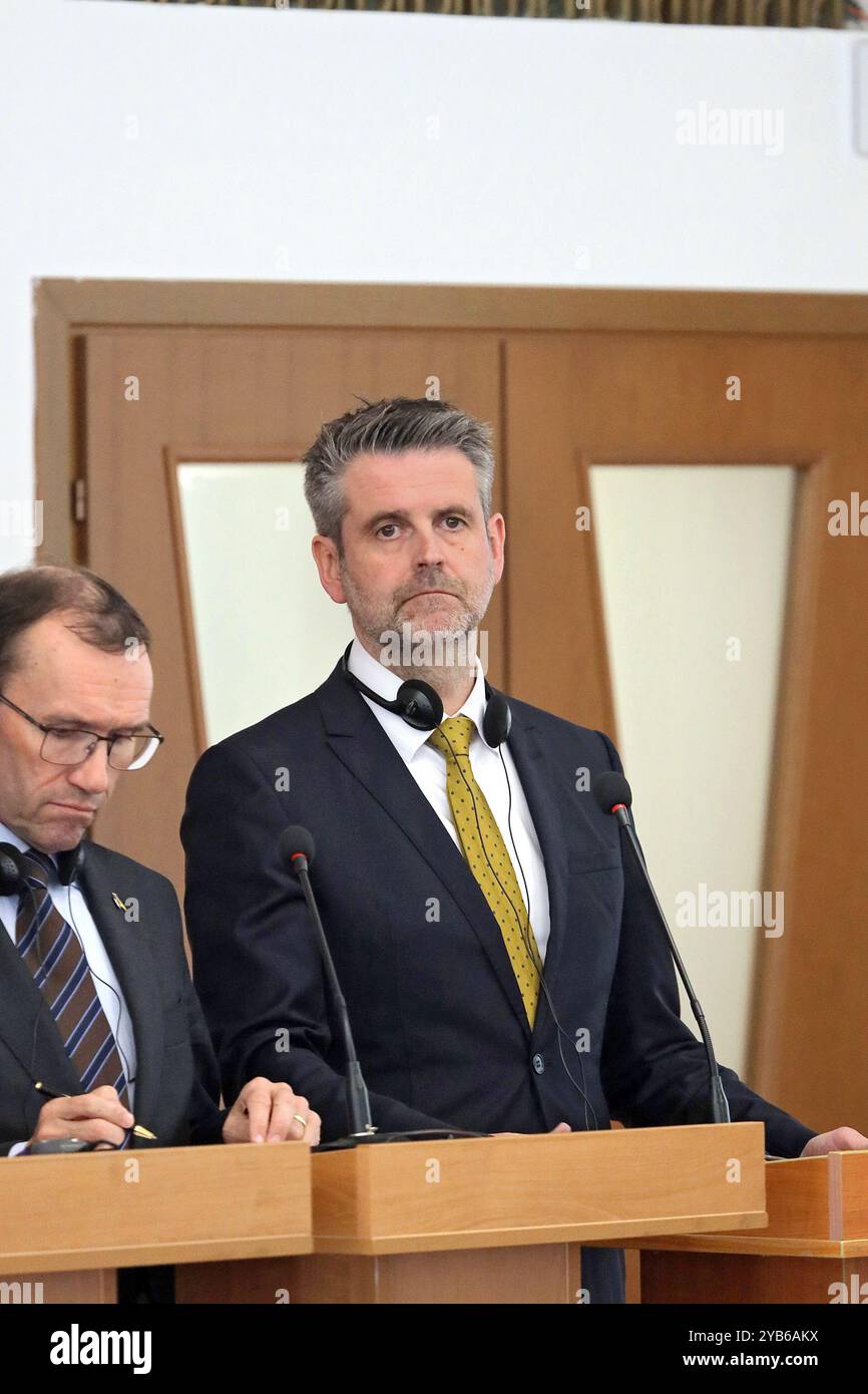 ODESA, UKRAINE - OCTOBER 16, 2024 - Minister of Foreign Affairs of the ...