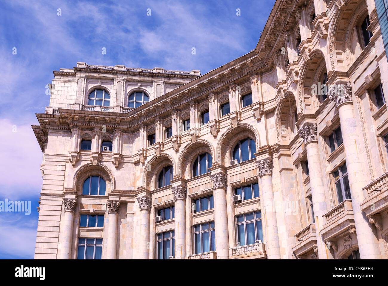 Palace of the Parliament, Bucharest, Romania Stock Photo