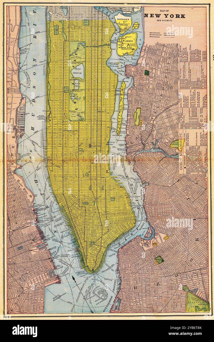 Vintage Digital New York City Map Printable Download Travel Poster ...