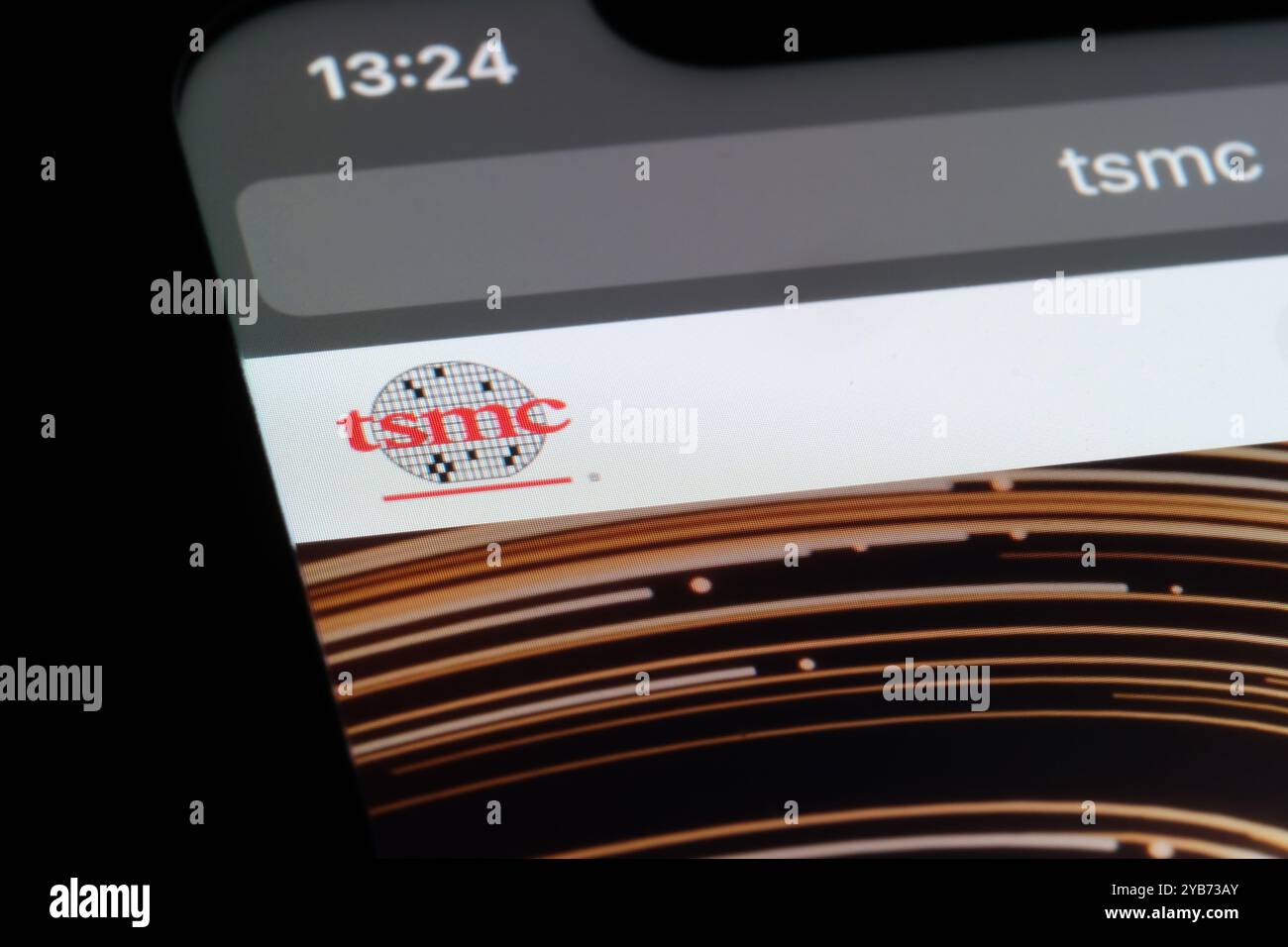 close up TSMC (Taiwan Semiconductor Manufacturing Company Limited ...