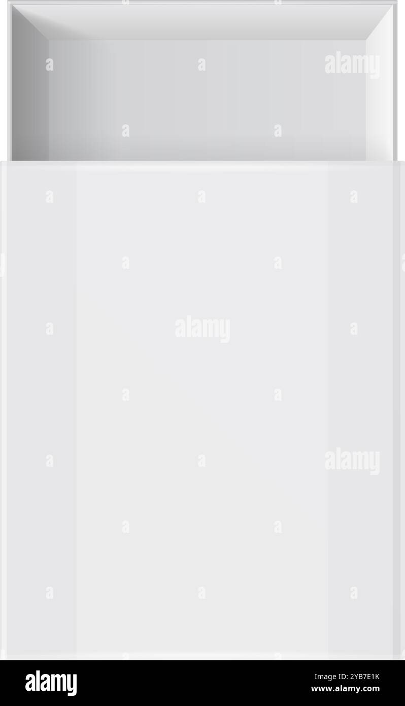 Open empty drawer Stock Vector Images - Alamy