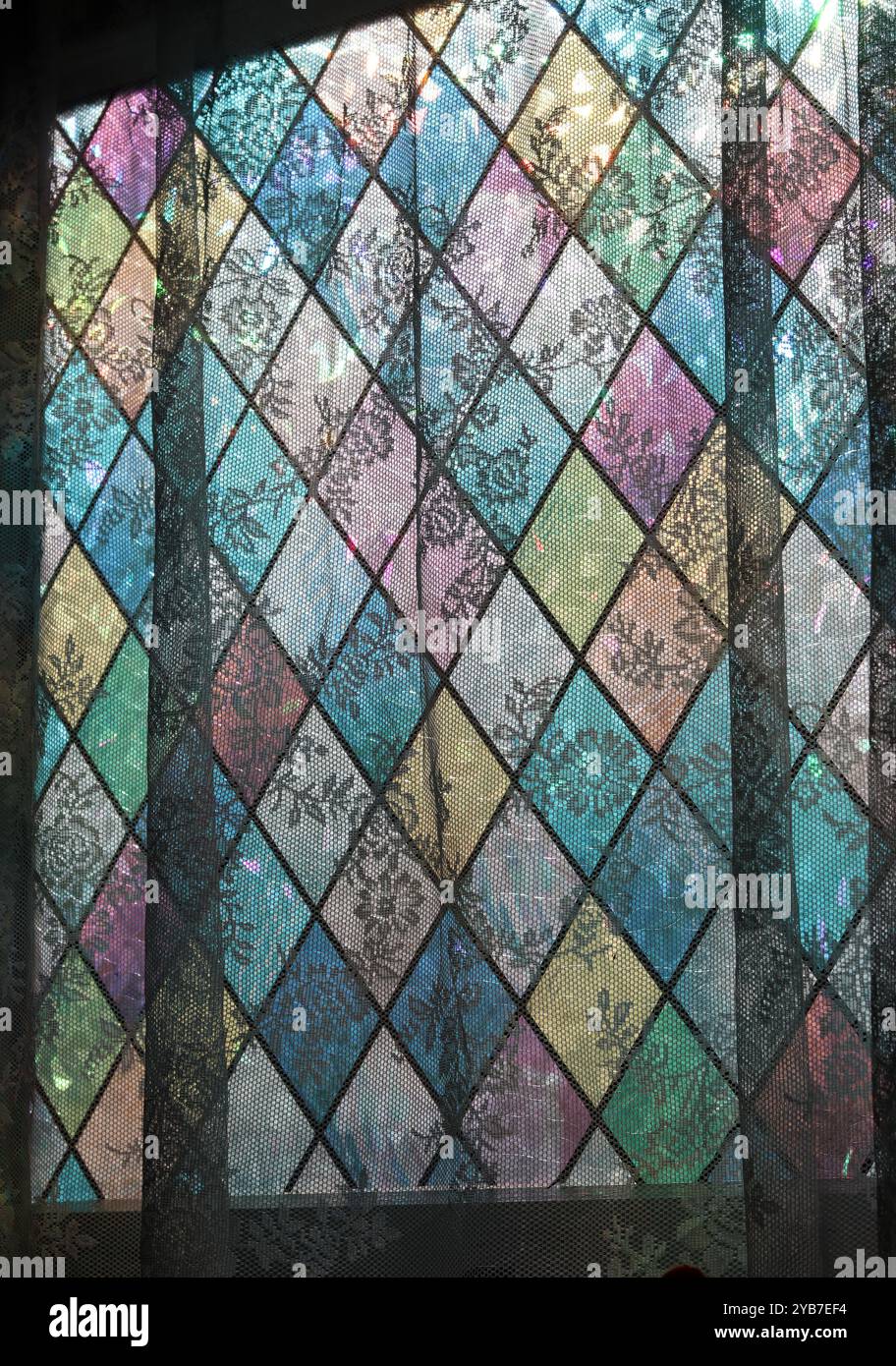 Beautiful modern stained glass hi-res stock photography and images - Alamy