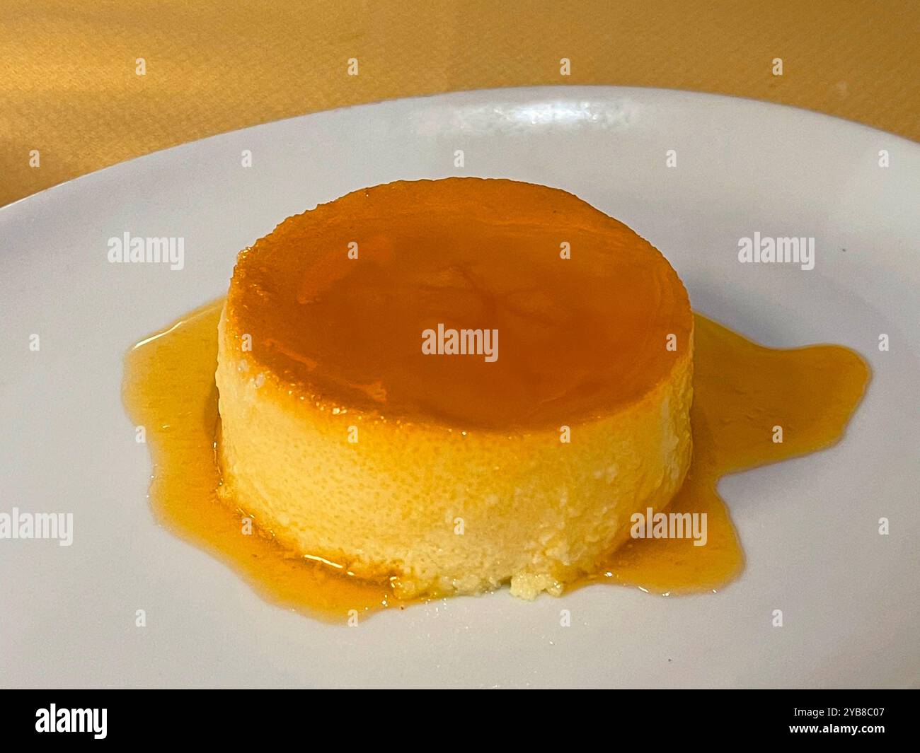 Cheese cake. Spain. - Smartphone Captured Stock Image