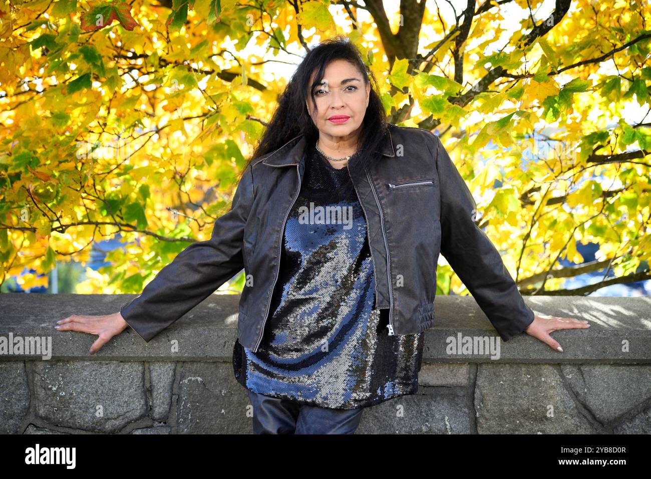 STOCKHOLM 20241015Camilla Henemark turns 60 years old. Camilla Henemark,  also known as La Camilla, former member of Swedish pop group Army of  Lovers. Photo: Jessica Gow / TT / Code 10070 Stock Photo - Alamy