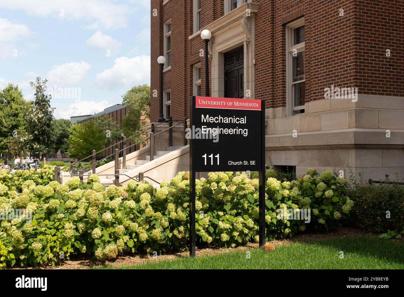 Mn Engineering MINNEAPOLIS, MN, USA, SEPTEMBER 5, 2024: Mechanical Engineering on the ...