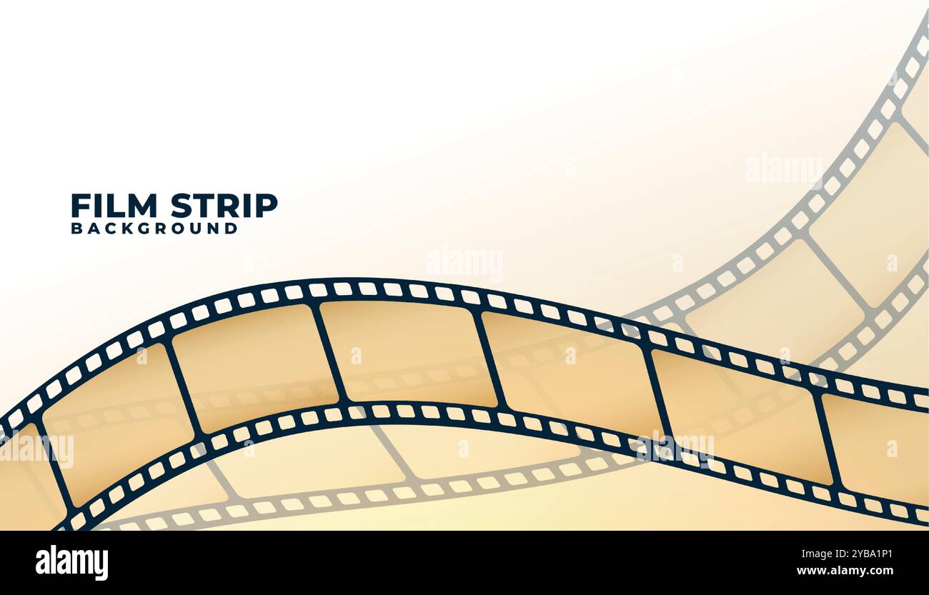 film strip cinema background design Stock Vector Image & Art - Alamy