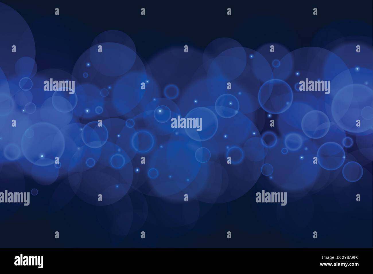 abstract blue bokeh lights background Stock Vector Image & Art - Alamy