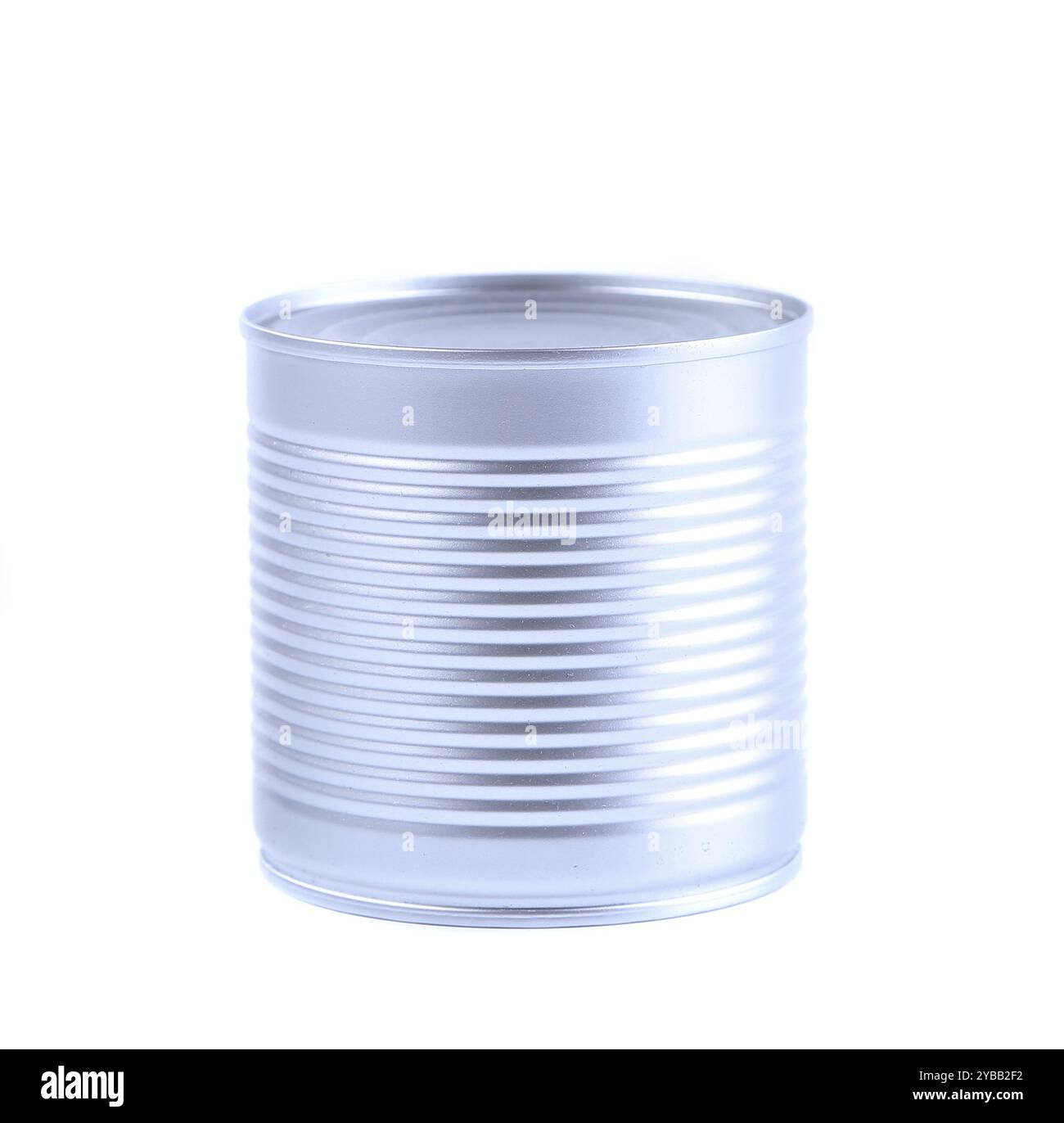 The closed tin cans. On a white background Stock Photo - Alamy