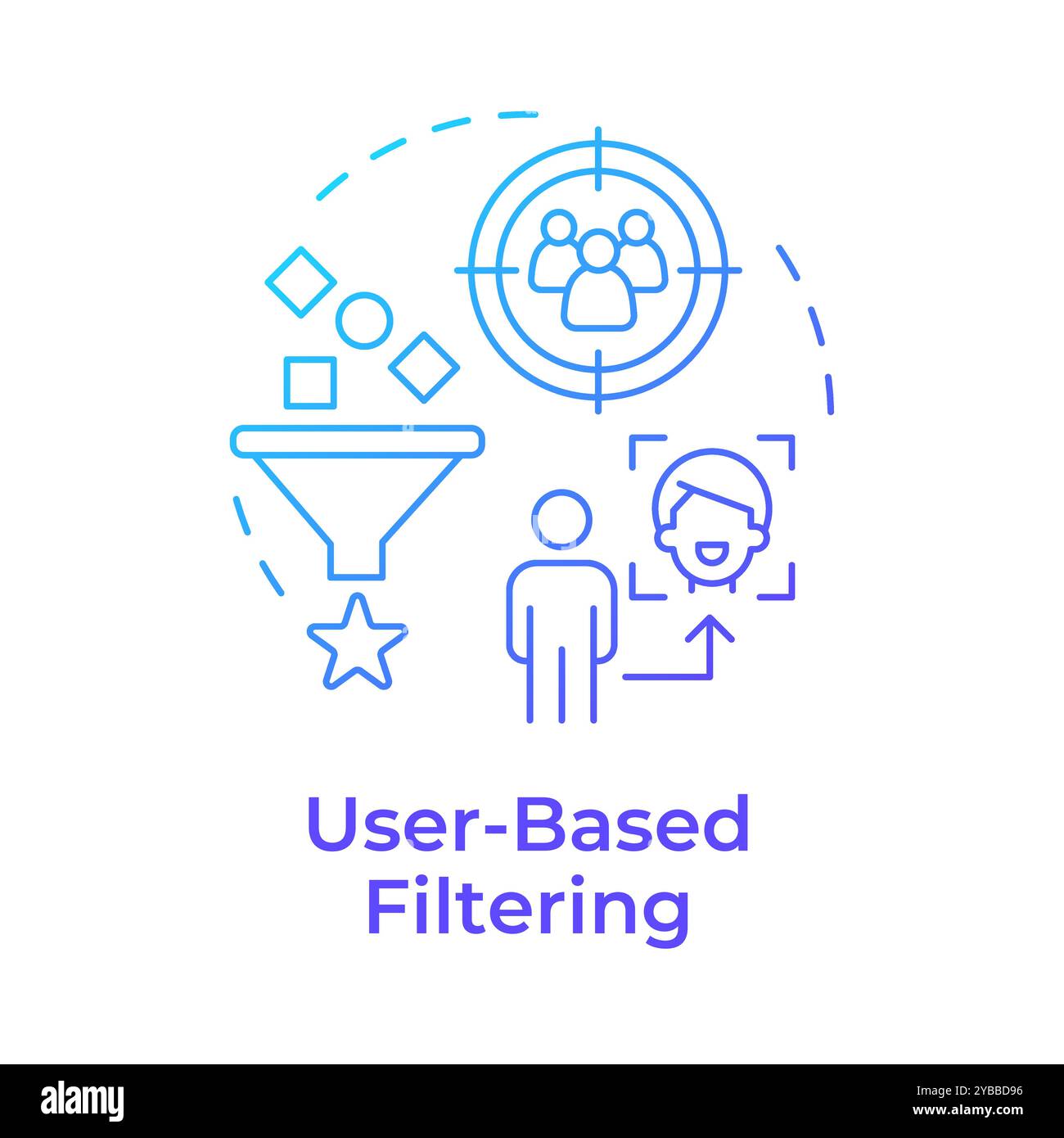 Data filtering system color hi-res stock photography and images - Alamy