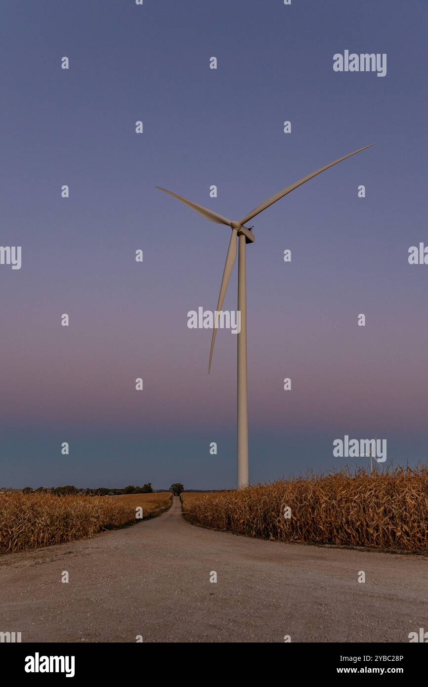 Windmill stands tall in rural hi-res stock photography and images - Alamy