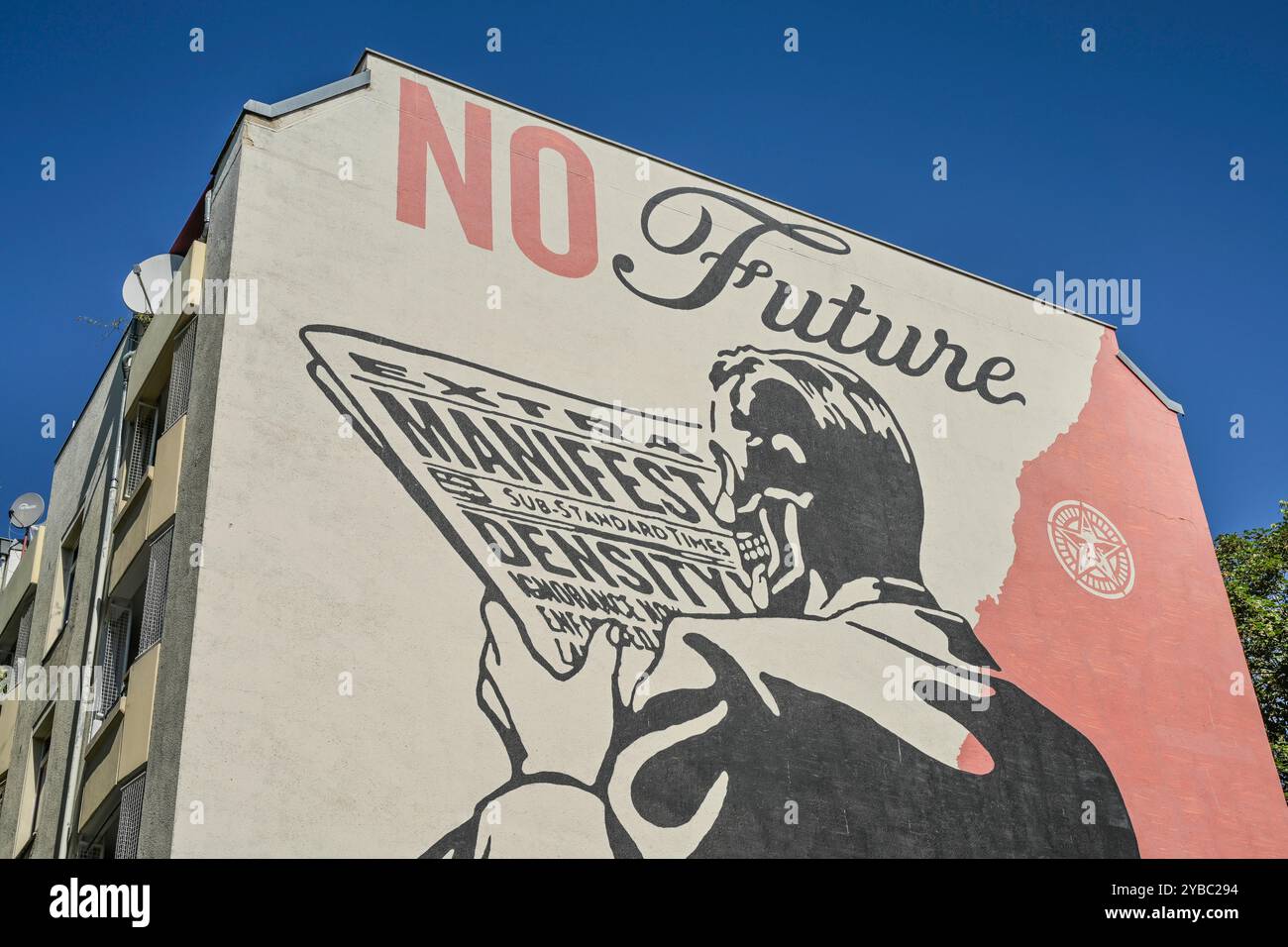 death nyc 額装 アートポスター トランプ大統領 OBEY i-img734x979-