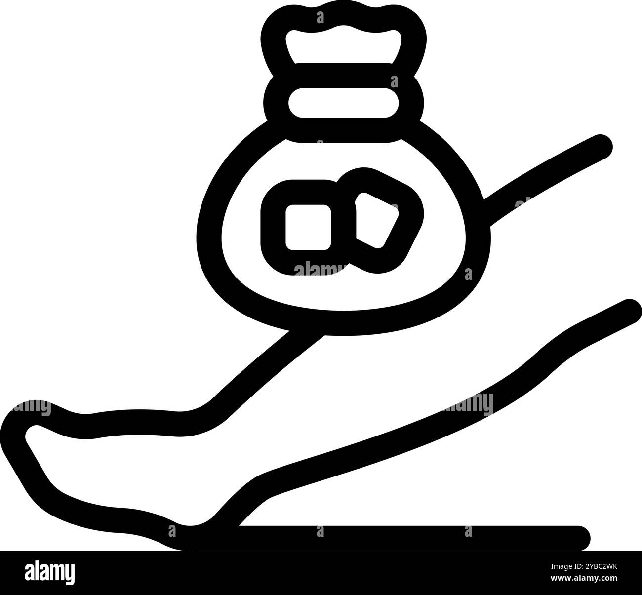 Reduce swelling with an ice pack Stock Vector Images - Alamy