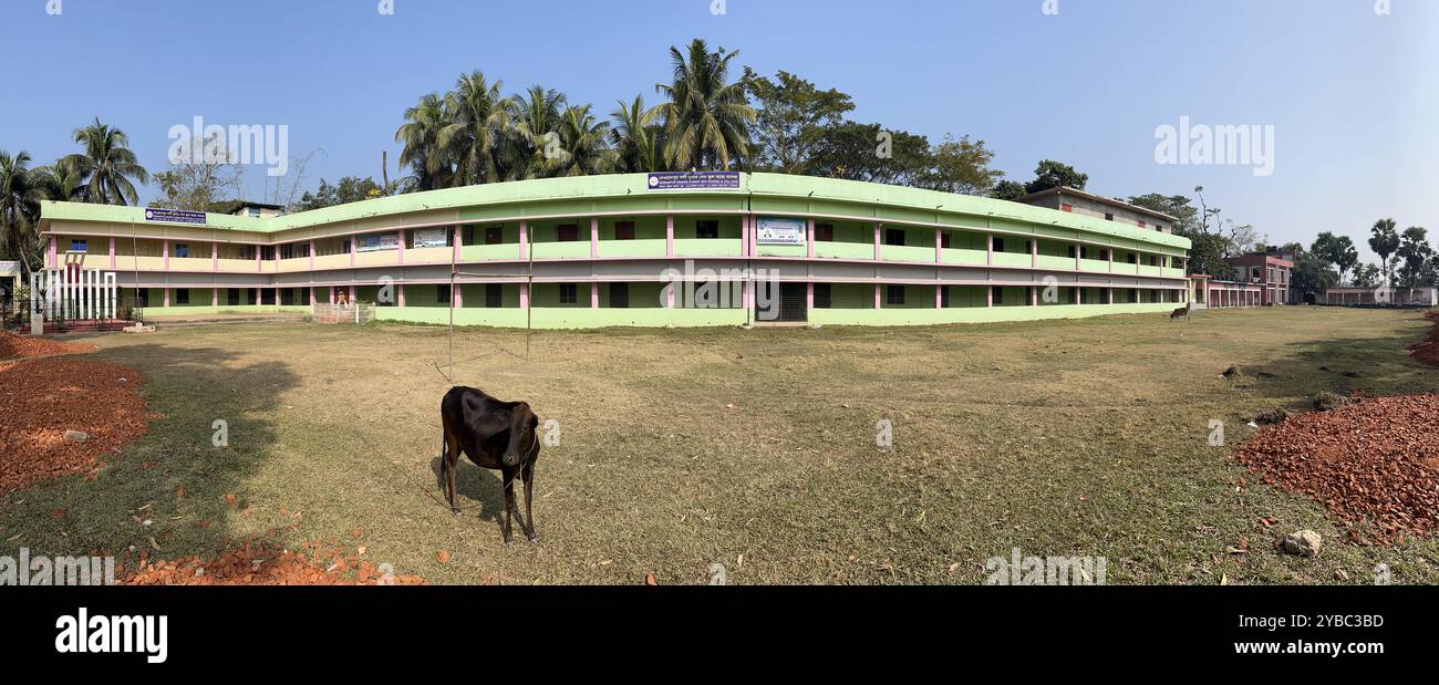 Beautiful School Campus - Smartphone Captured Stock Image