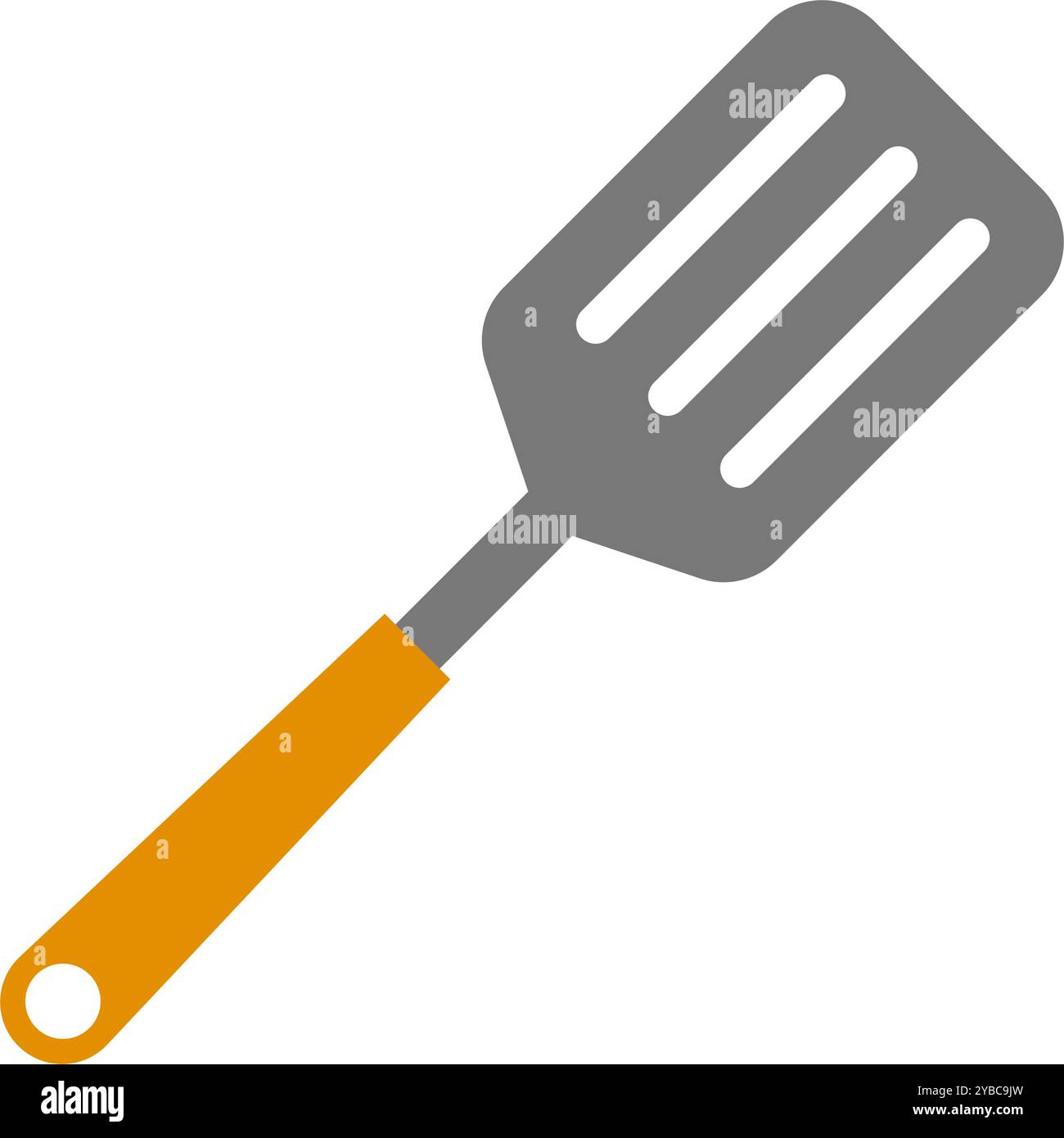 Spatula flat icon pictogram Cut Out Stock Images & Pictures - Alamy