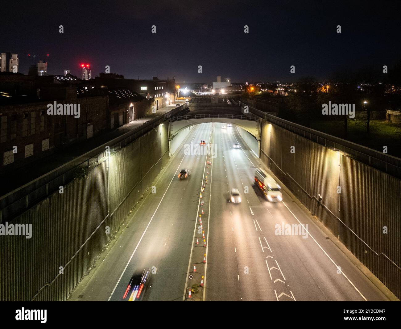 Liverpool transport motorway hi-res stock photography and images - Alamy