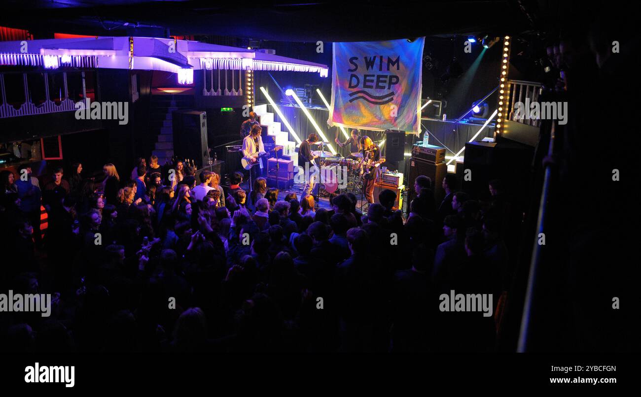 Swim Deep live at The Kazimier, Liverpool, 23.02.2013 Stock Photo - Alamy