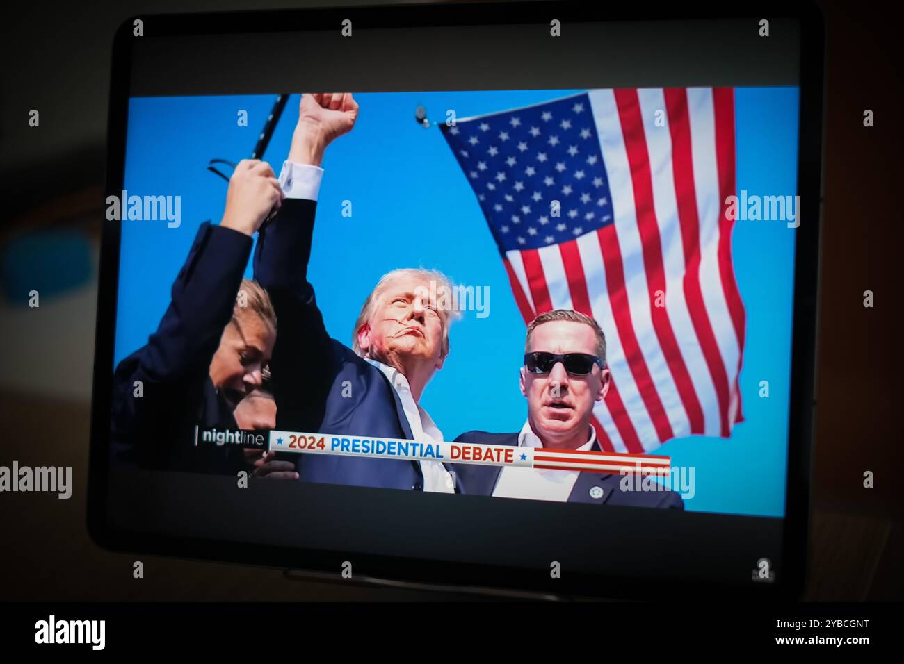 On July 13, 2024, Donald Trump, a former president of the United States