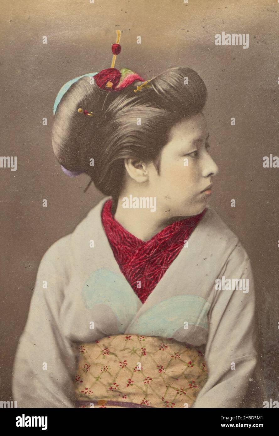 1860s japan japanese woman in kimono hi-res stock 1860s japan japanese woman in kimono hi-res stock