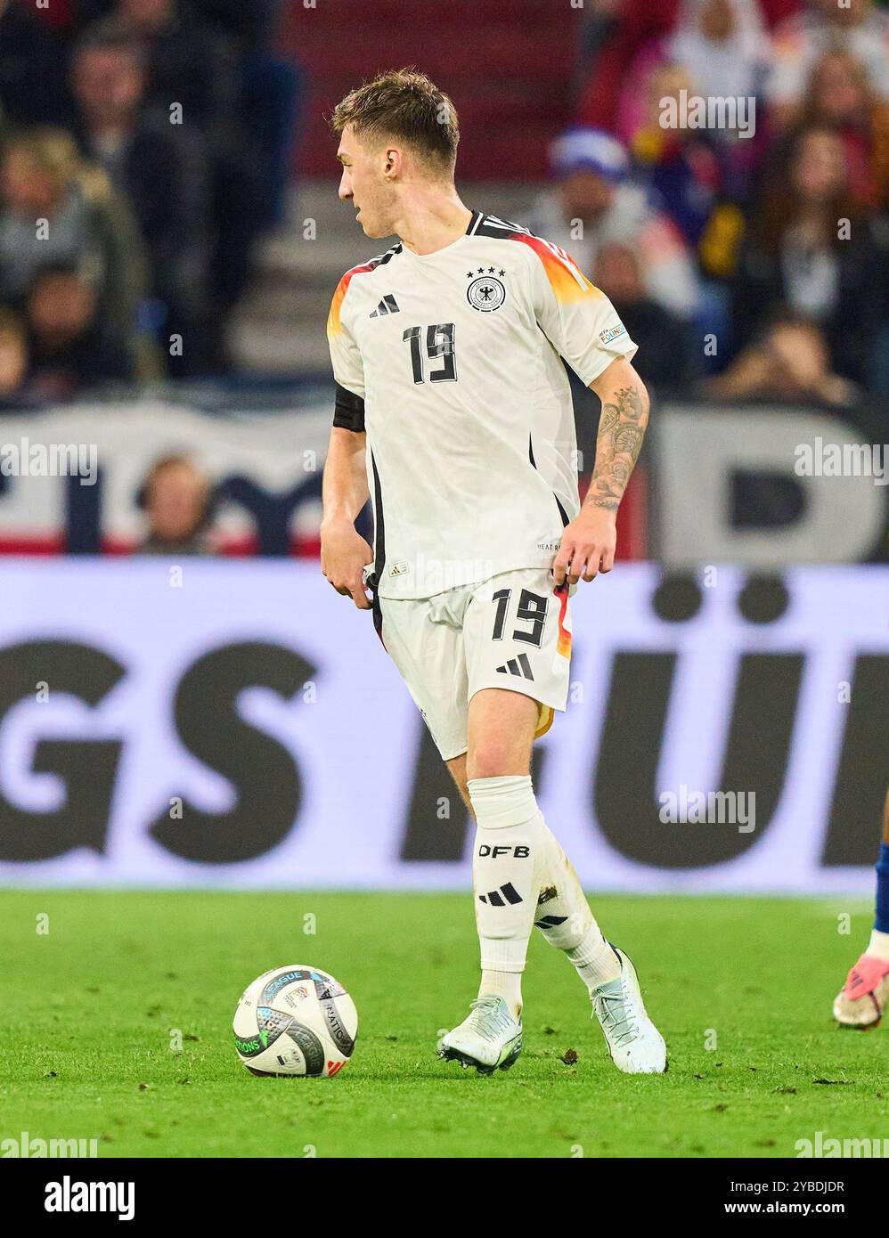 Angelo Stiller, DFB 19 in the UEFA Nations League 2024 match GERMANY