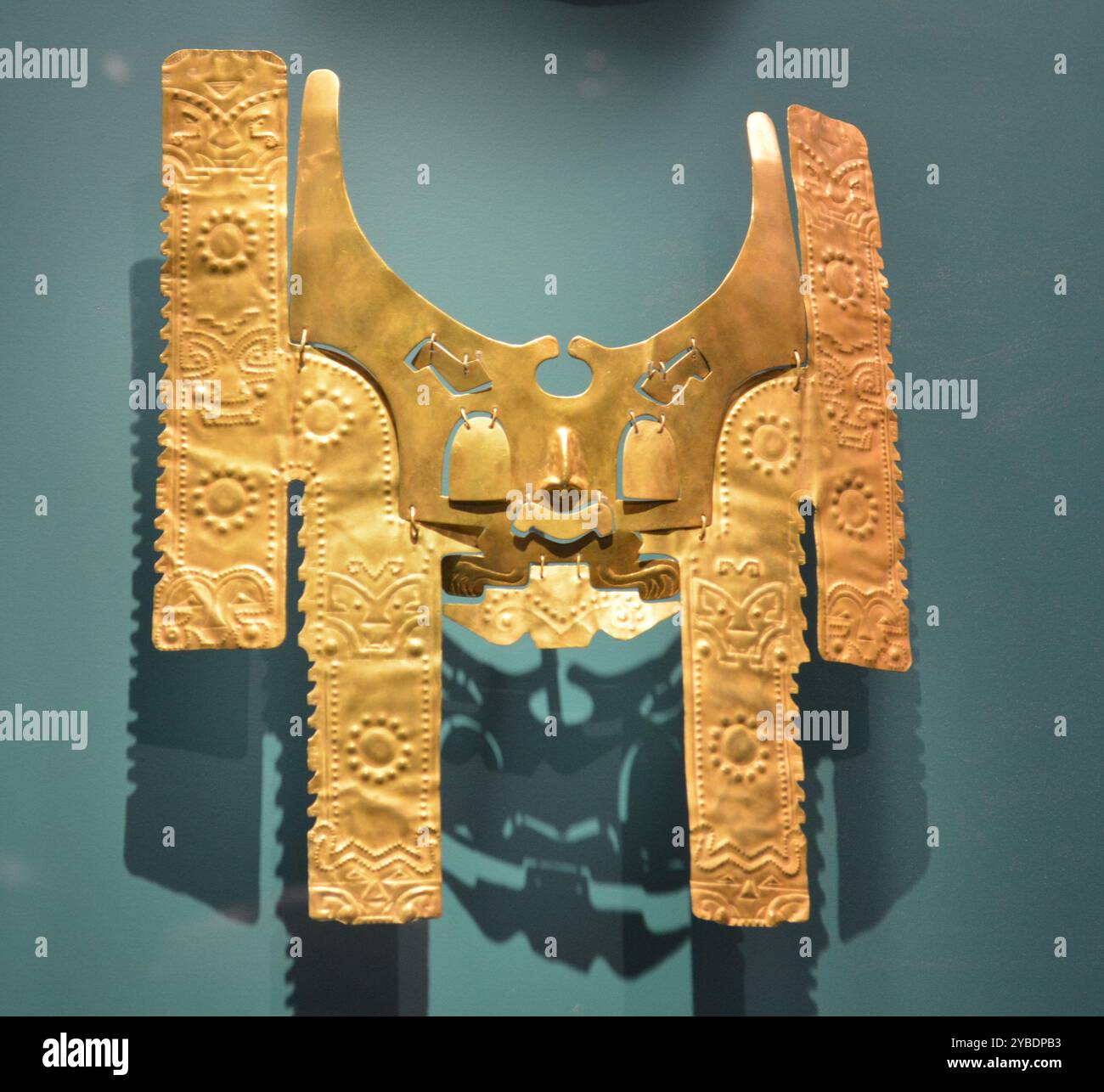 SouthAmerica Archaeology in the Museum of the Fine Arts of Houston Stock Photo