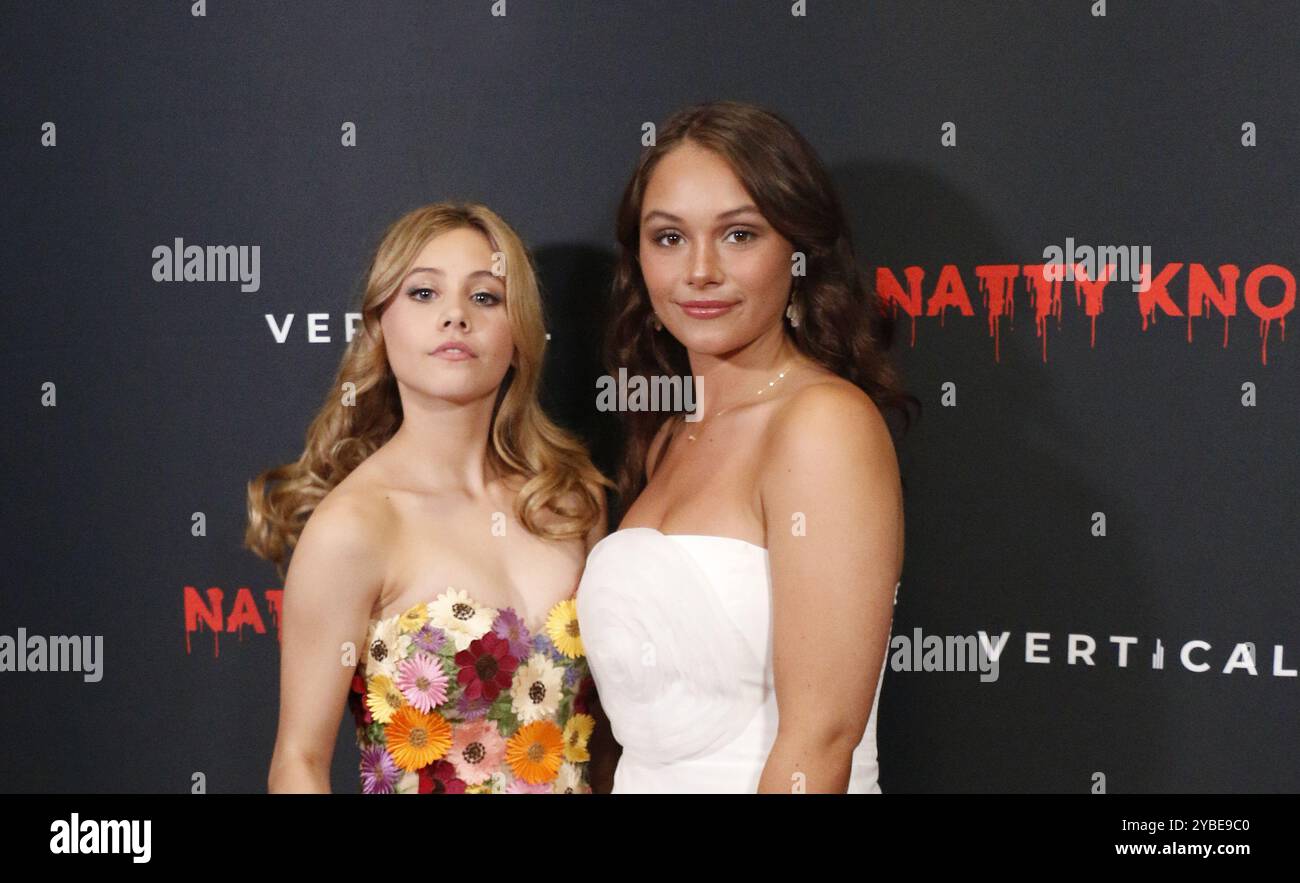 Channah Zeitung and Charlotte Fountain-Jardim at the Los Angeles premiere of 'Natty Knocks' held at the Harmony Gold Theater in Hollywood, USA on June 30, 2023. Stock Photo