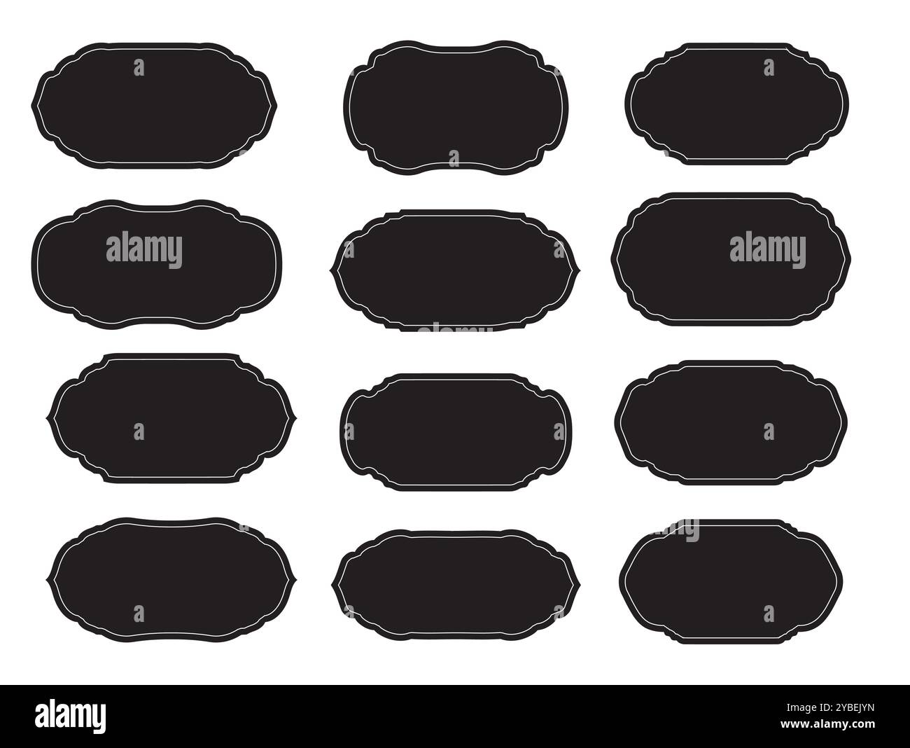Bottles jars labels Stock Vector Images - Alamy