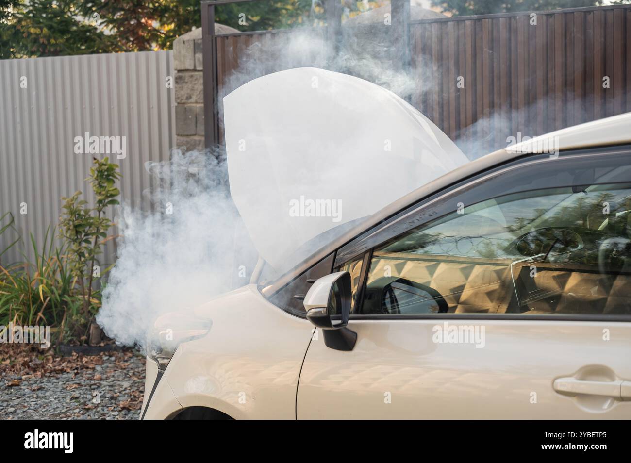 Smoke Coming From Under Hood