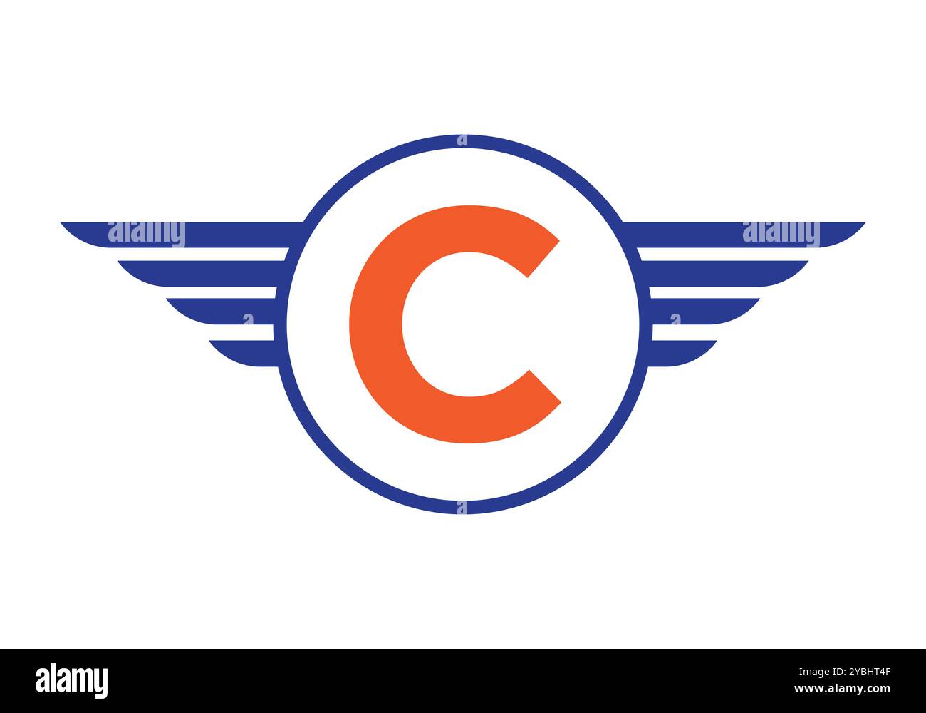 Letter C Wing Logotype. Speed Symbol Vector Stock Vector Image & Art ...