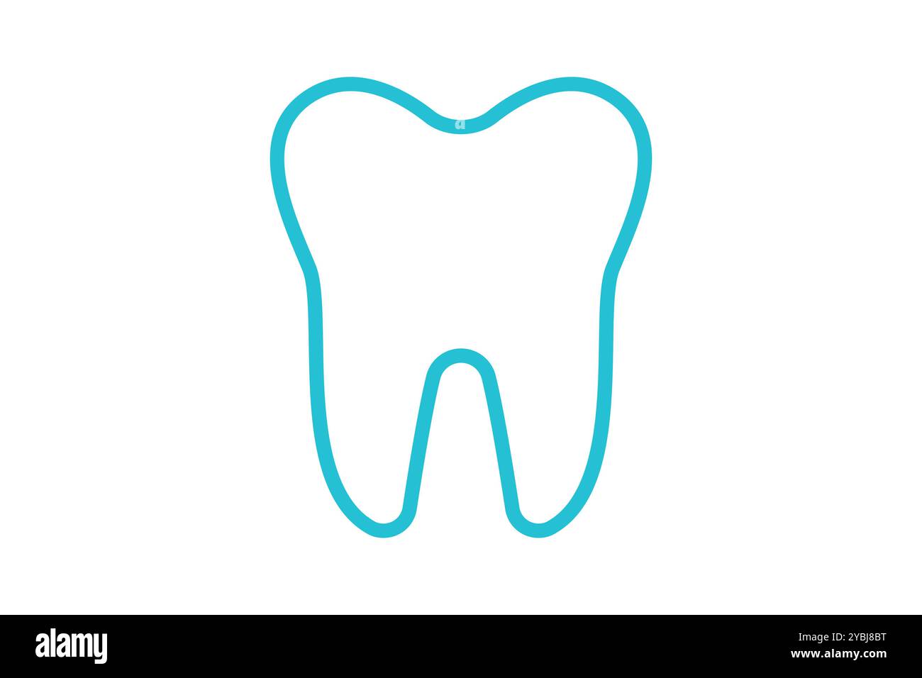 Tooth icon. line icon style. icon related to medical. health elements ...