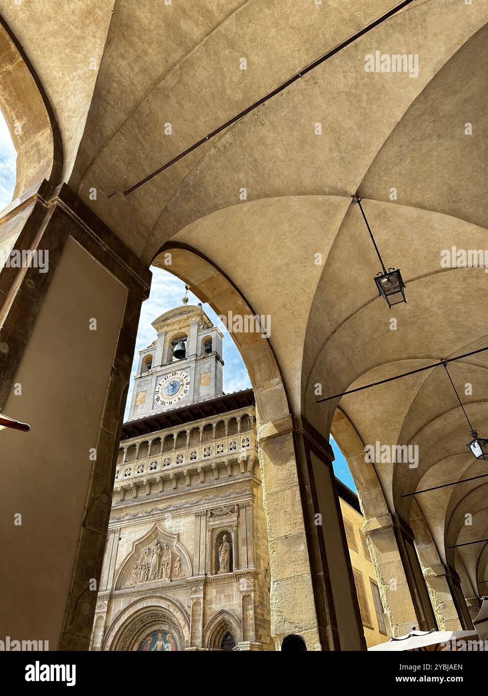 Curch in Arezzo - Smartphone Captured Stock Image