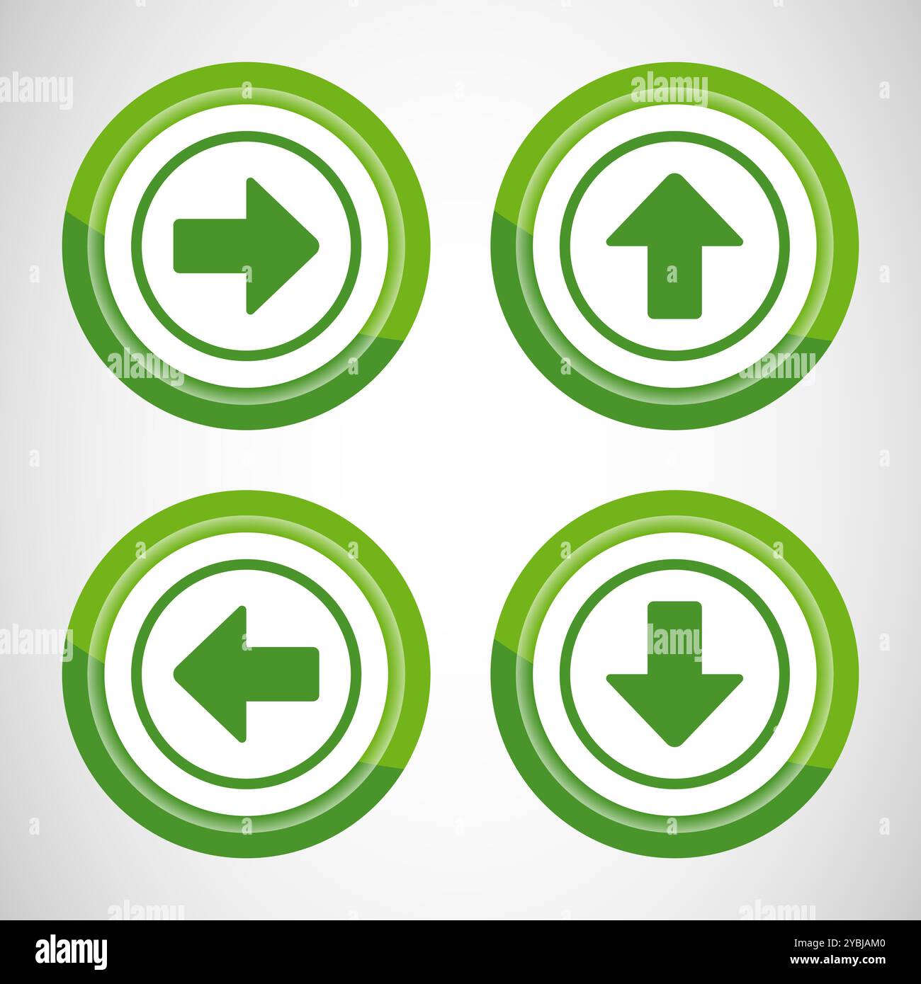 Right, Left, Up, Down Arrow Icon Design Illustration, Arrow Sign For ...