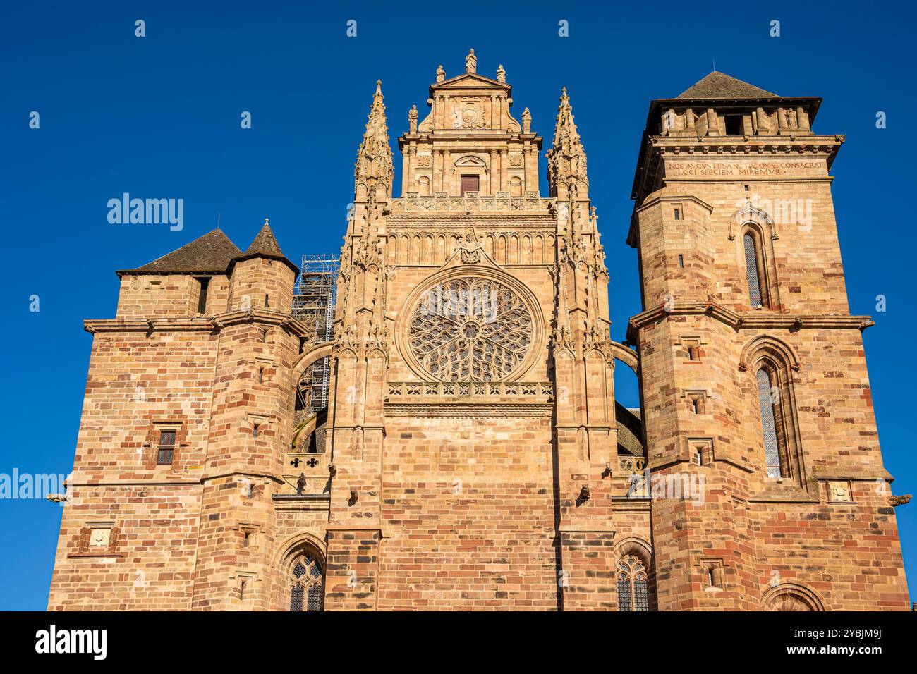 Rodez cathedrale hi-res stock photography and images - Alamy