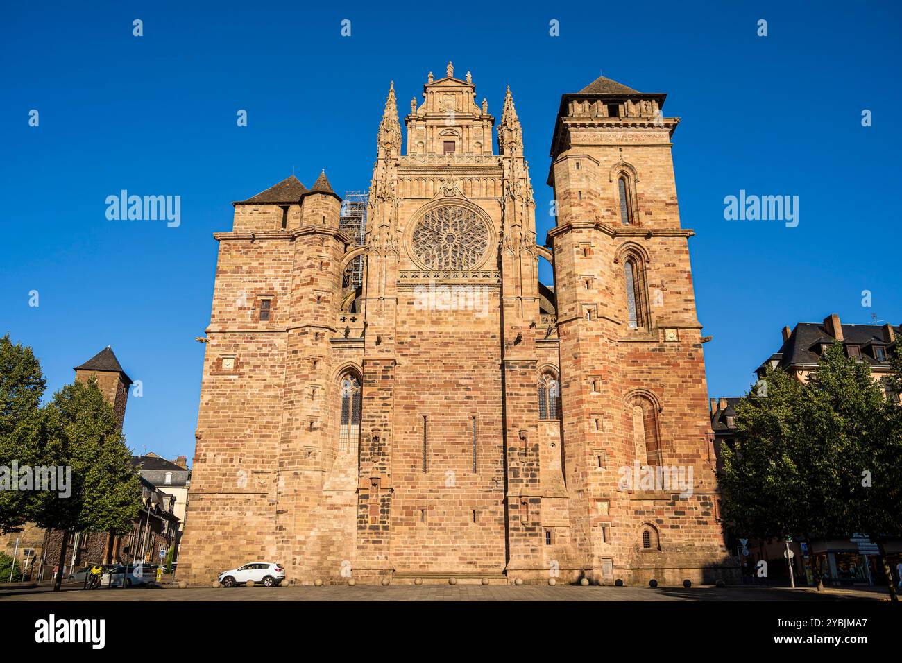 Rodez cathedrale hi-res stock photography and images - Alamy
