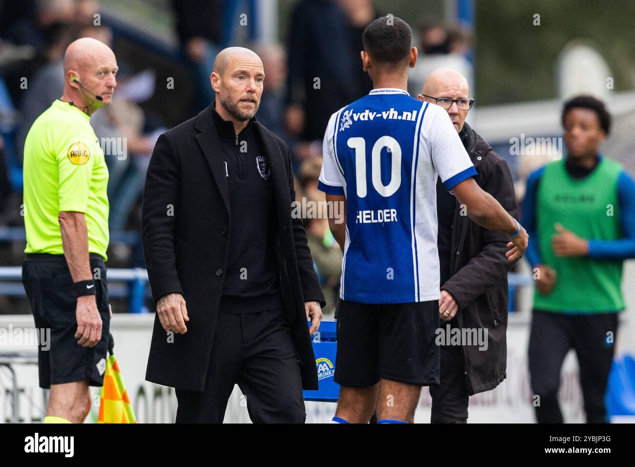 Betnation divisie voetbal wedstrijd