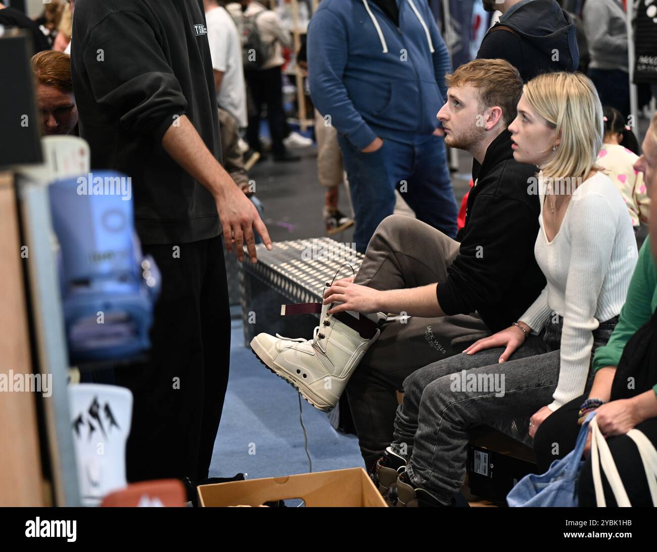 LONDON, ENGLAND 19th October 2024 The London Snow Show 2024 will