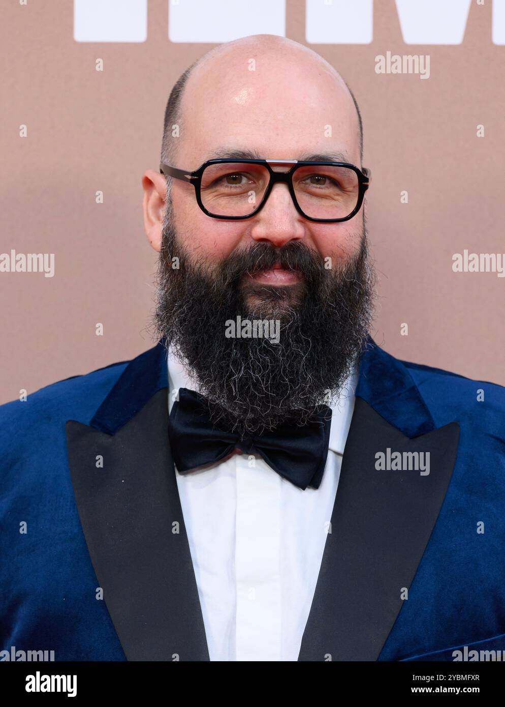 London, UK. October 19th, 2024. Youssef Kerkour arriving at the BFI London Film Festival Special Headline Gala of The Room Next Door, Royal Festival Hall. Credit: Doug Peters/EMPICS/Alamy Live News Stock Photo