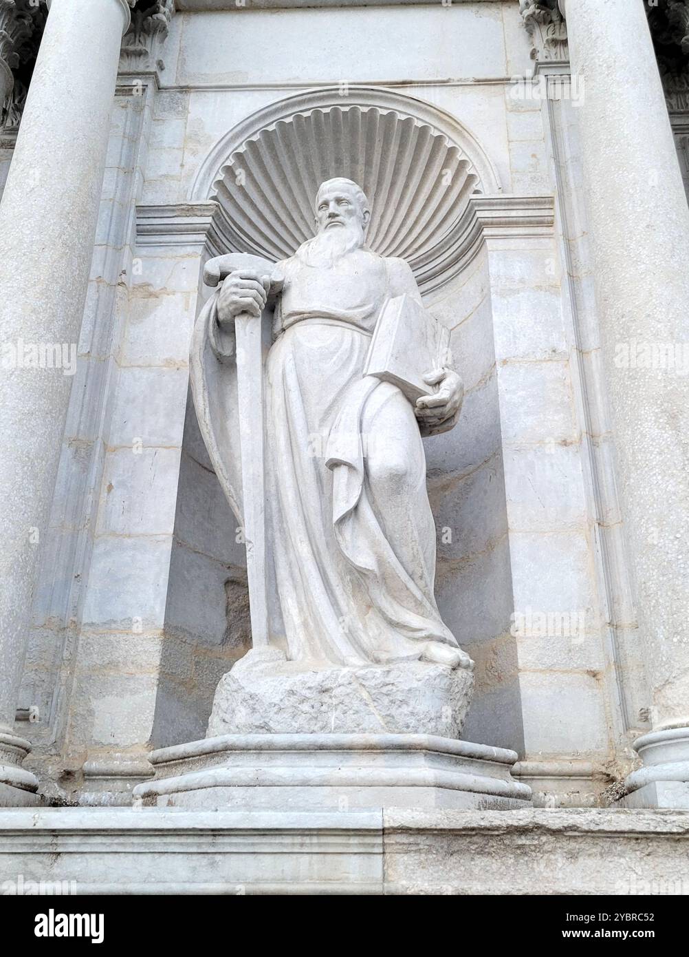 Catedral de Girona Sant Pau de Josep Maria Bohigas - Smartphone Captured Stock Image