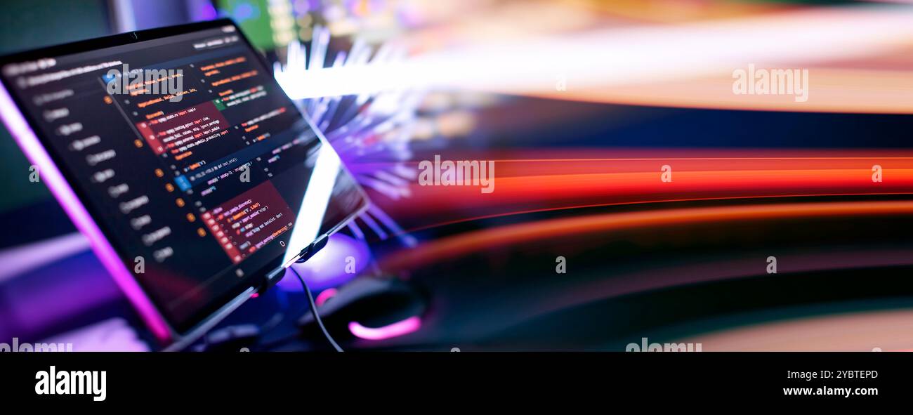 Software developer computer hi-res stock photography and images - Alamy